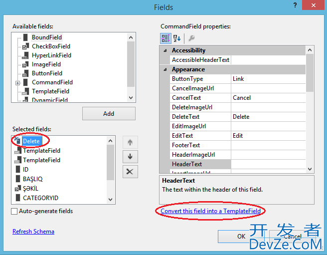 How to add a "confirm delete" option in ASP.Net Gridview?