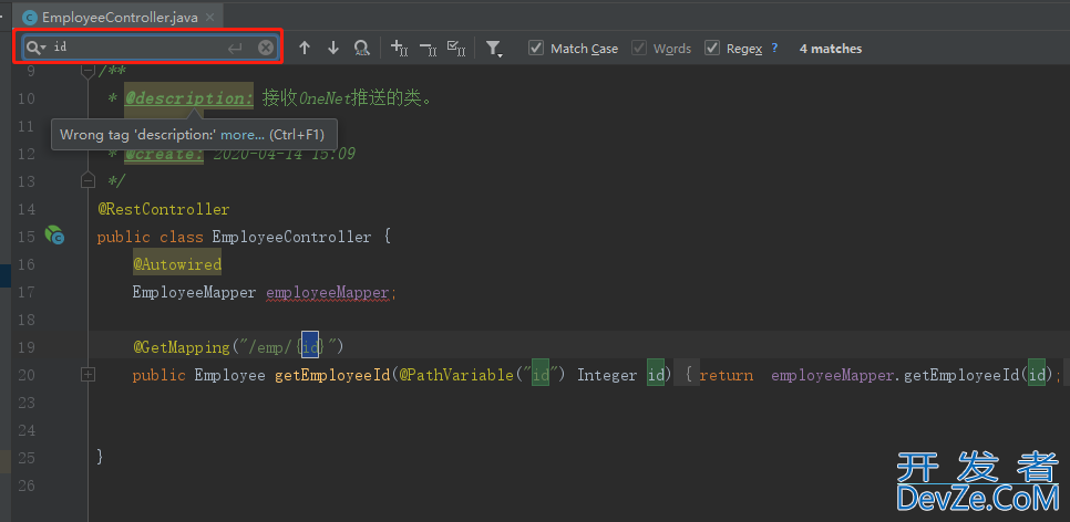 IDEA全局查找关键字的用法解读