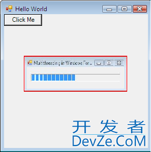C# Forms: Lock Main form and process another form