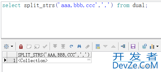 Oracle中分割字符串的方法实例代码