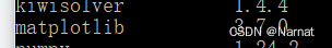 Python 使用 pip 安装 matplotlib 模块的方法