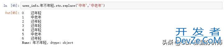 pandas如何将表中的字符串转成数值型