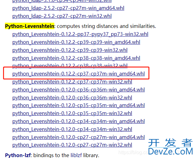 pip install python-Levenshtein失败的解决