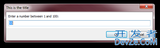 Delphi 7 - Force InputBox to integer only?