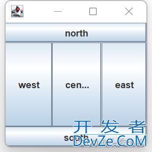 JavaGUI常用三种布局使用介绍