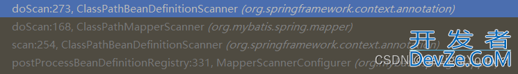 基于Spring整合mybatis的mapper生成过程