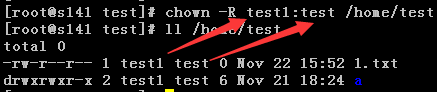 Linux chown命令使用示例
