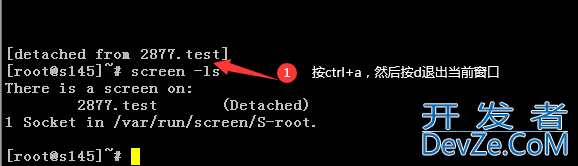 Linux screen命令使用示例