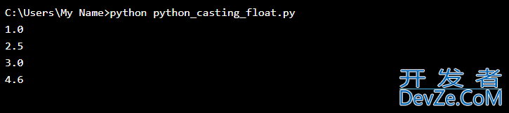 Python入门教程(八)PythonCasting用法