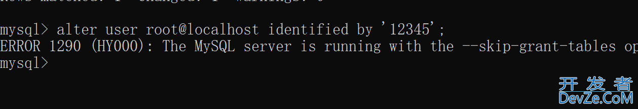 MySQL8.0/8.x忘记密码更改root密码的实战步骤(亲测有效!)