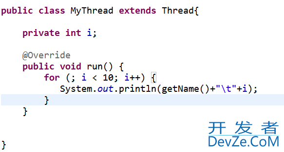 Java中线程Thread的特点及使用