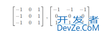 Python边缘检测之prewitt,sobel和laplace算子详解
