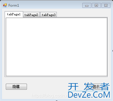 C# TabControl控件中TabPage选项卡切换时的触发事件问题