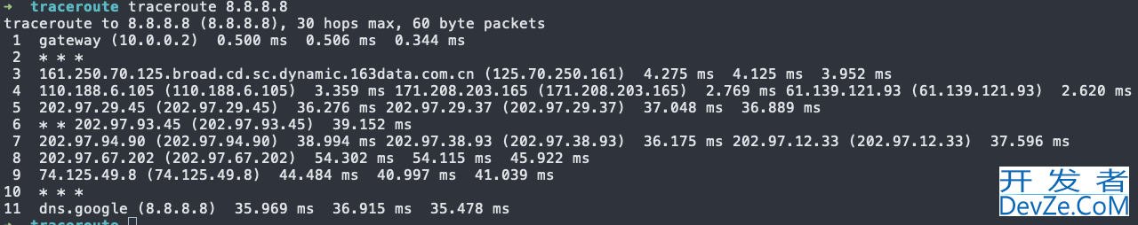 如何使用golang实现traceroute