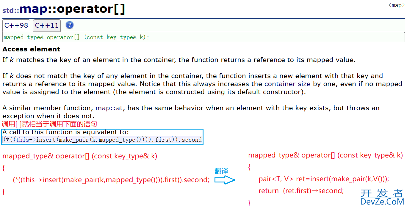 C++使用一棵红黑树同时封装出map和set实例代码