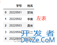 使用python实现excel的Vlookup功能