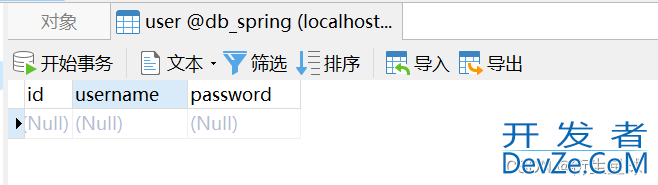 Java Spring的数据库开发详解