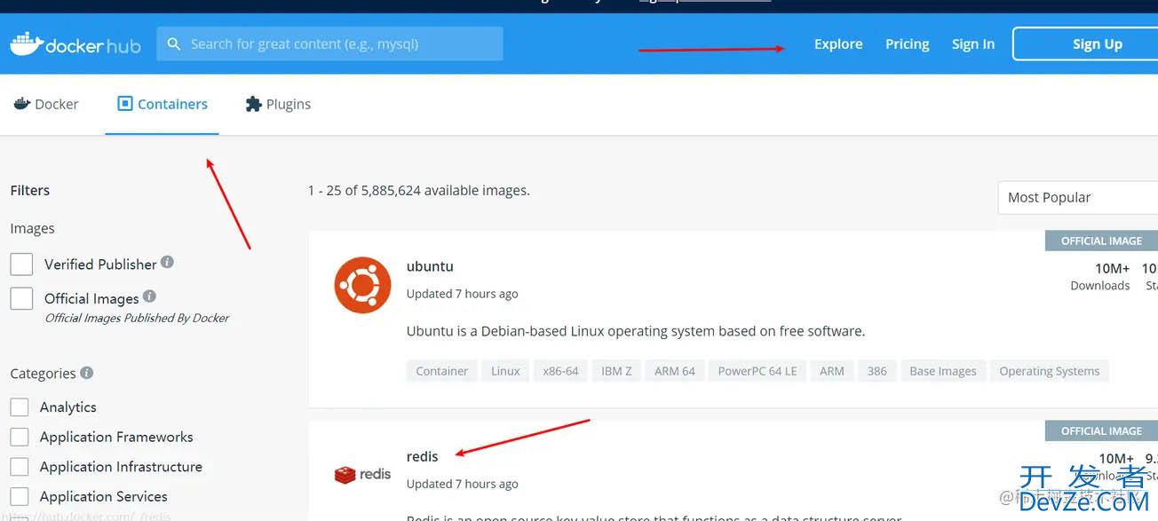 docker安装mysql、redis镜像方式