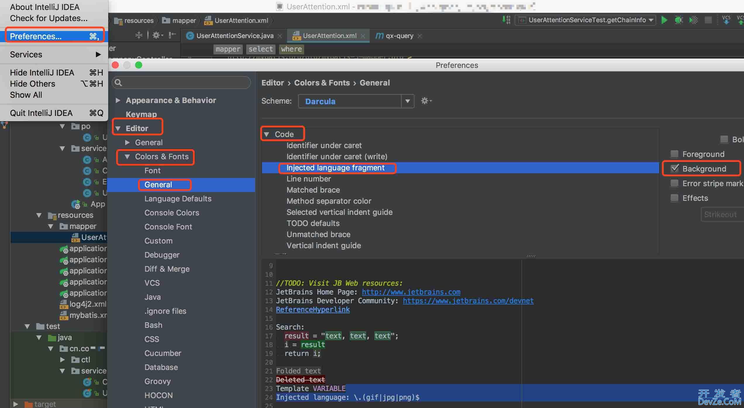 如何去掉IntelliJ IDEA中mybatis对应的xml文件警告
