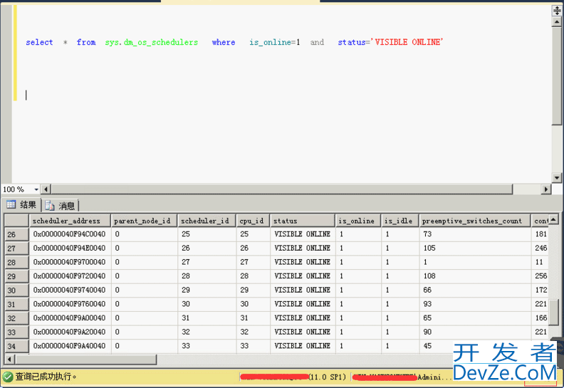 sql server 2016不能全部用到CPU的逻辑核心数的问题