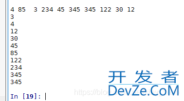 python一行输入n个数据问题