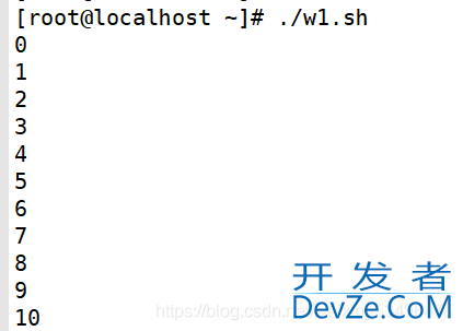 Shell循环语句及中断语句的使用