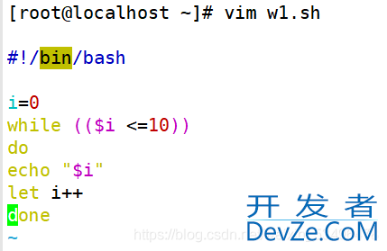 Shell循环语句及中断语句的使用