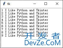 Python之tkinter文字区域Text使用及说明