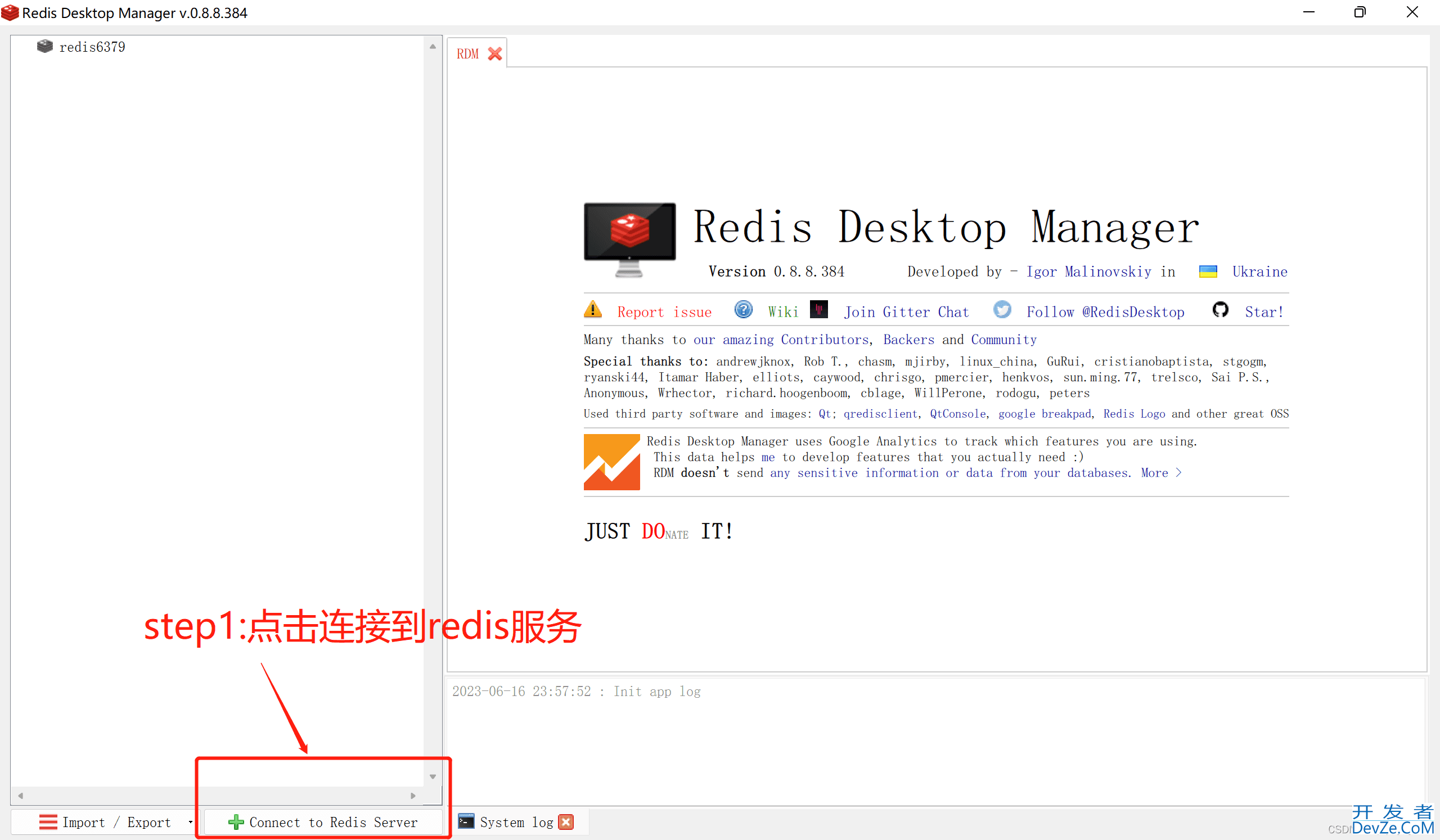 RedisDesktopManager 连接redis的方法