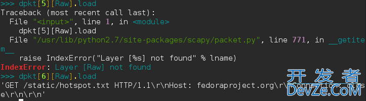 关于python+scapy抓包与解析