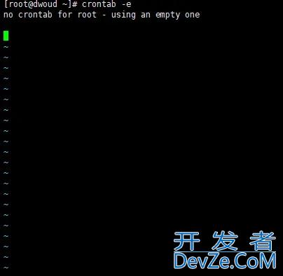 Linux定时任务crontab命令编辑运行