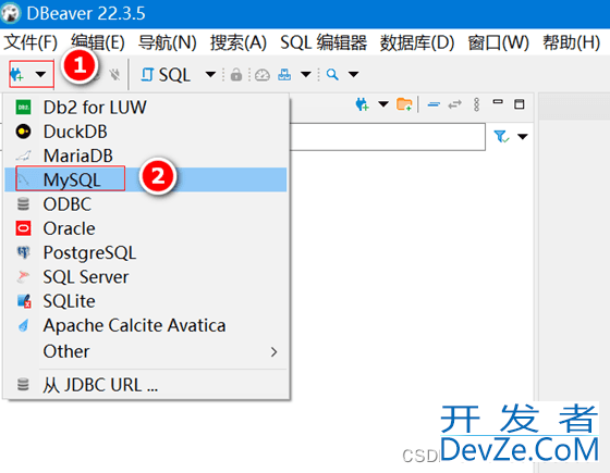 DBeaver连接mysql数据库图文教程(超详细)