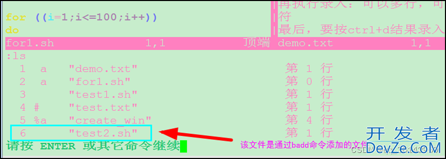 Linux CentOS7 vim多文件与多窗口操作方式