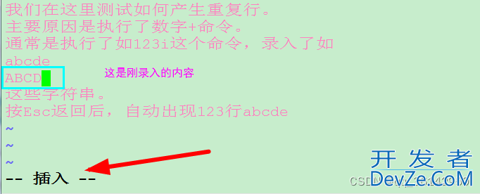 Linux CentOS7 vim重复行问题