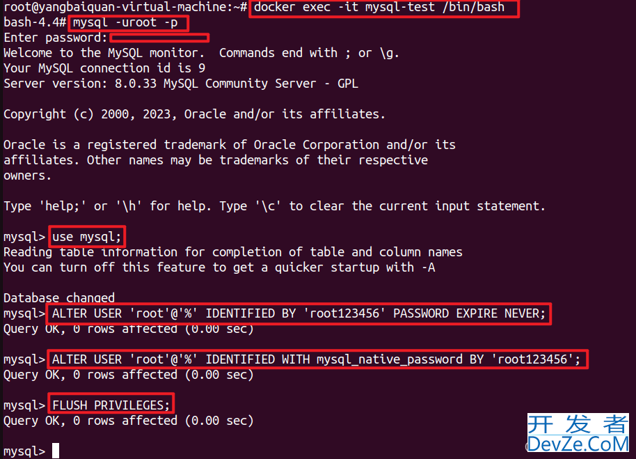 Docker安装MySQL并使用Navicat连接的使用示例