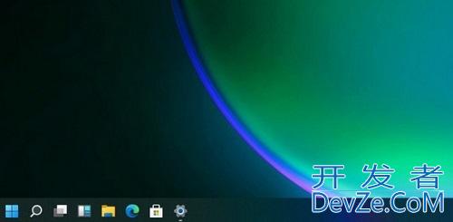 win11居中任务栏图标怎么变小 win11居中任务栏图标变小操作方法