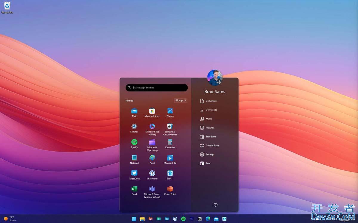 win11用户可用! Start11 v2桌面美化工具轻松实现开始菜单自定义