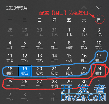 C#中如何自定义配置上周和本周起始日来查询业务数据(思路详解)