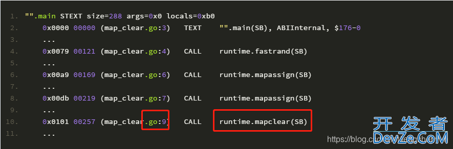 Golang如何快速删除map所有元素