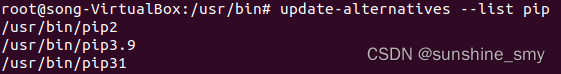 ubuntu系统下多个python版本如何设置默认python和pip