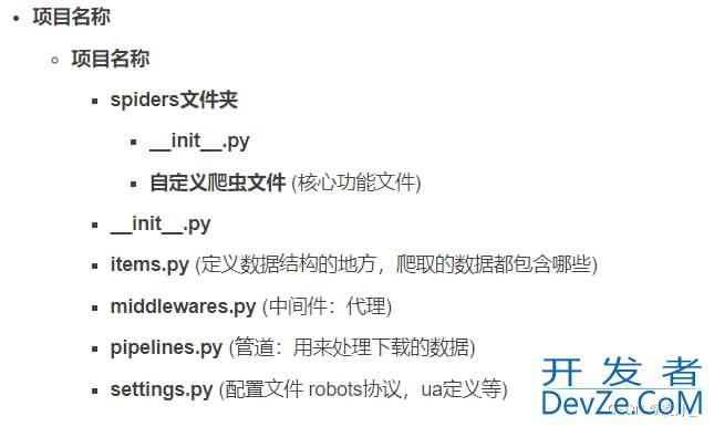 Python的Scrapy框架基本使用详解