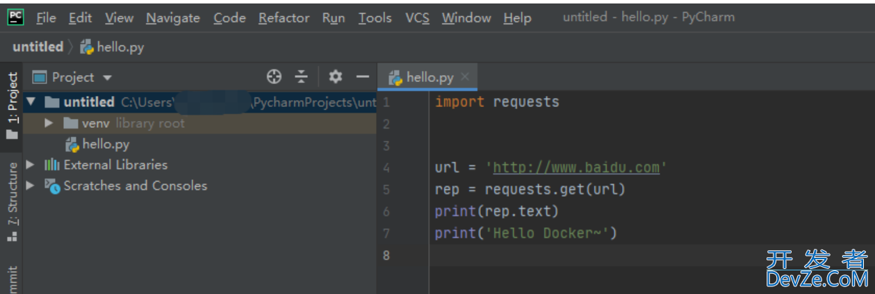 将本地Python项目打包成docker镜像上传到服务器并在docker中运行