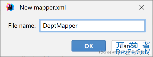 在springboot文件中如何创建mapper.xml文件