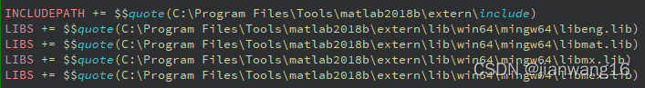 Qt调用MATLAB引擎混合编程的过程详解