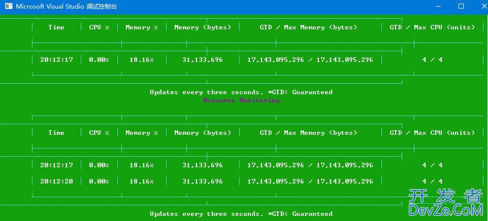 .NET使用IResourceMonitor实现获取资源信息