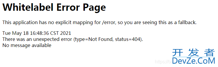 springmvc Controller方法没有加@ResponseBody导致api访问404问题