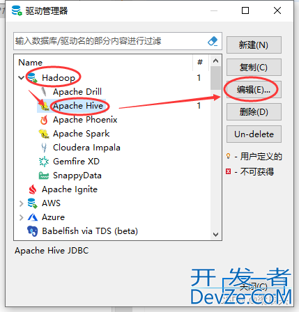 DBeaver连接hive的超详细图解