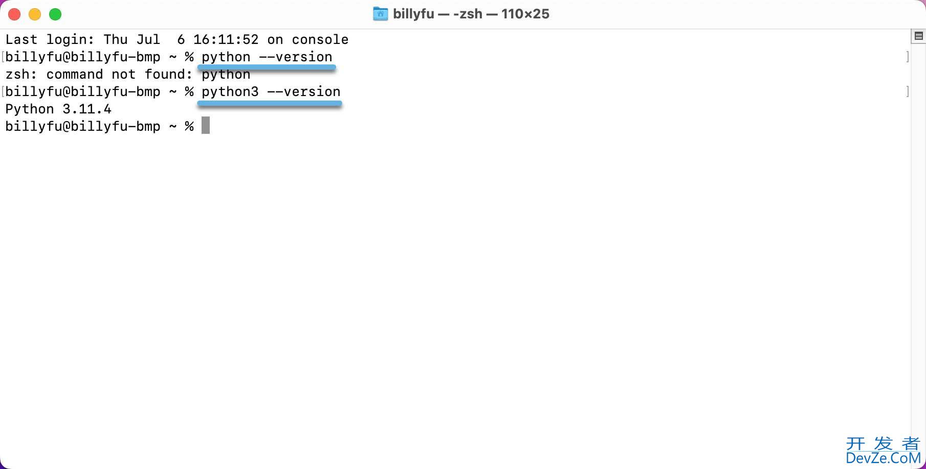 macOS怎么安装Python3? mac环境下安装python3的图文教程