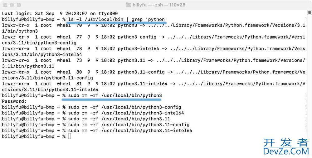 mac怎么删除python? mac系统干净卸载Python3的图文教程