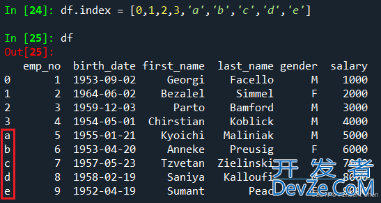 Python利用pandas处理CSV文件的用法示例
